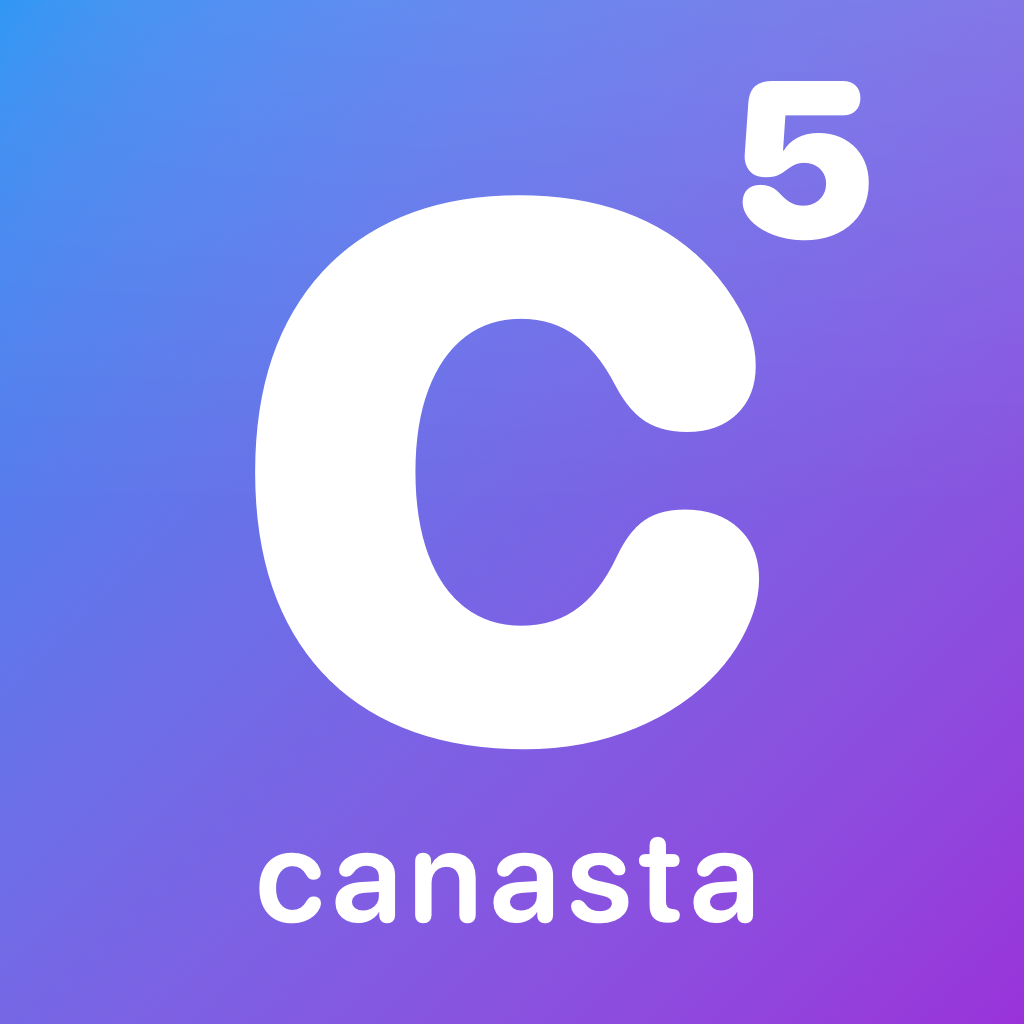 Canasta 5-Deck Scoring app icon