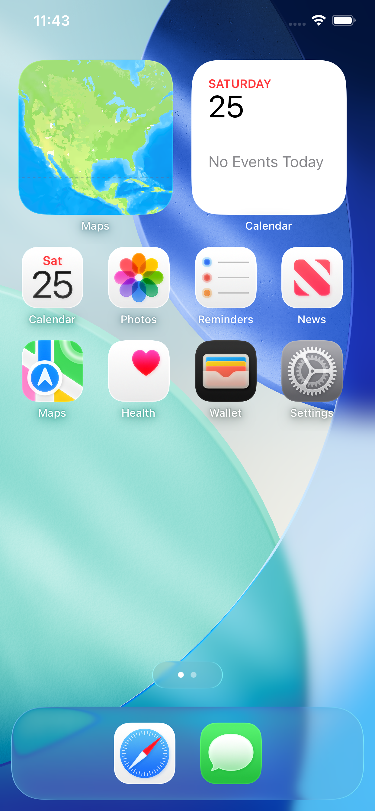 TradeTracker home screen